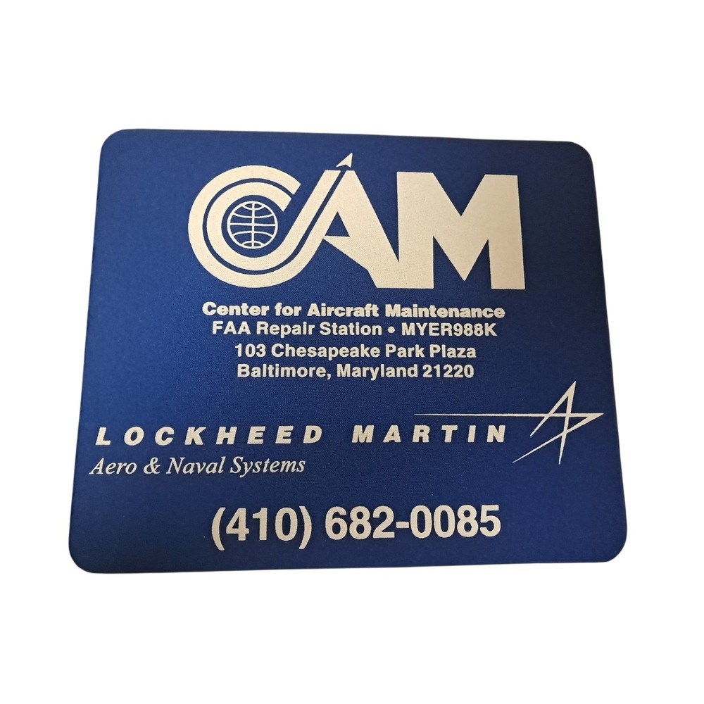 Lockheed Martin Aero And Navel Systems Mouse Pad‎